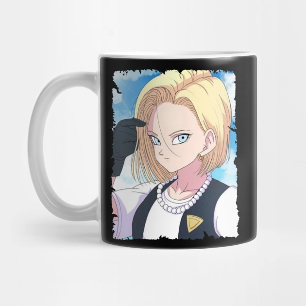 ANDROID 18 MERCH VTG by kuzza.co